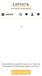 Mobile Screenshot of lektora.de